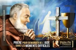 Prière de protection contre tout mal à Padre Pio