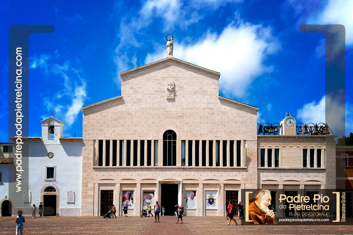 La Iglesia y el Convento de San Padre Pío en San Giovanni Rotondo, Italia
