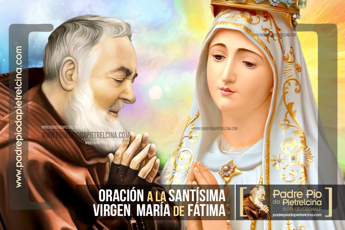 Oración a la Virgen de Fátima - Oración de Confianza